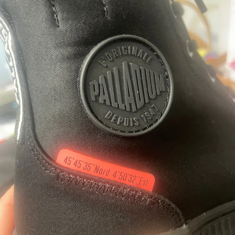 Palladium Black High-Top Sneakers - Picture 4 of 8